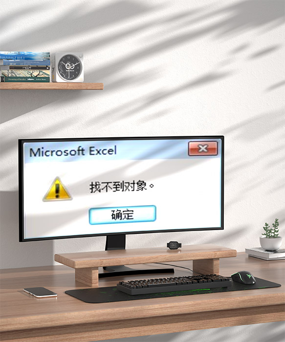 电脑桌场景C4D工程模型