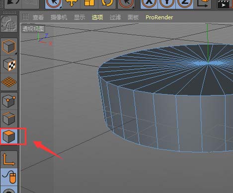 C4D怎么建模三维立体的圆饼模型?