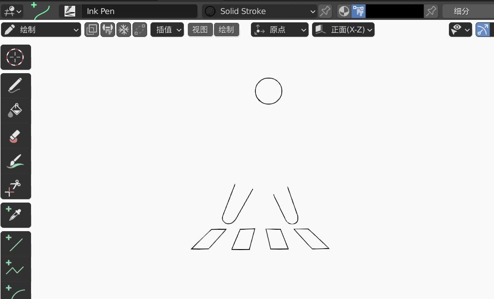 blender怎么画人行道标志? blender2.9快速设计过斑马线图标的技巧