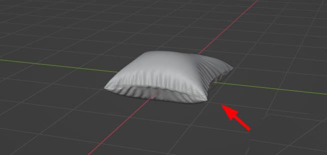 Blender怎么做抱枕? Blender3.1建模一个抱枕模型的技巧