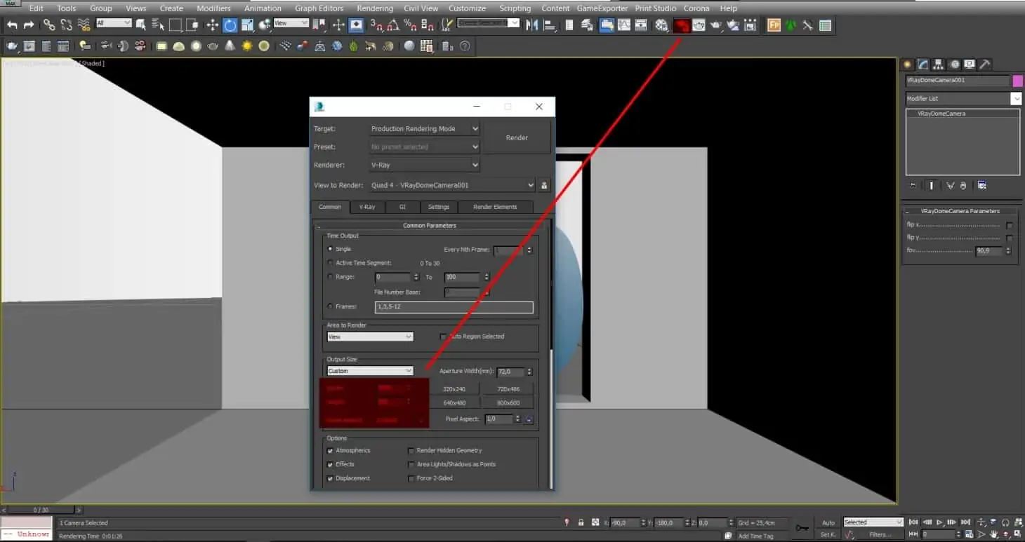 3dmax怎样渲染全景图? 三种方法教你掌握3d Max全景图