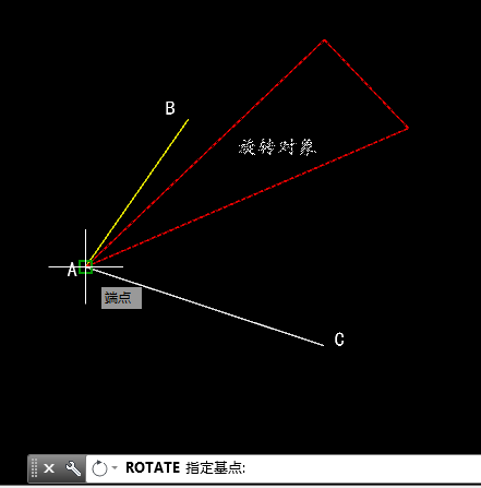 CAD图形怎么形旋转角度? cad指定角度旋转图形的教程