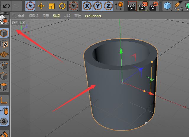 C4D怎么画轴承外环零件? C4D圆角轴承模型建模技巧