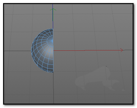 C4D物体怎么平均切除另一半?