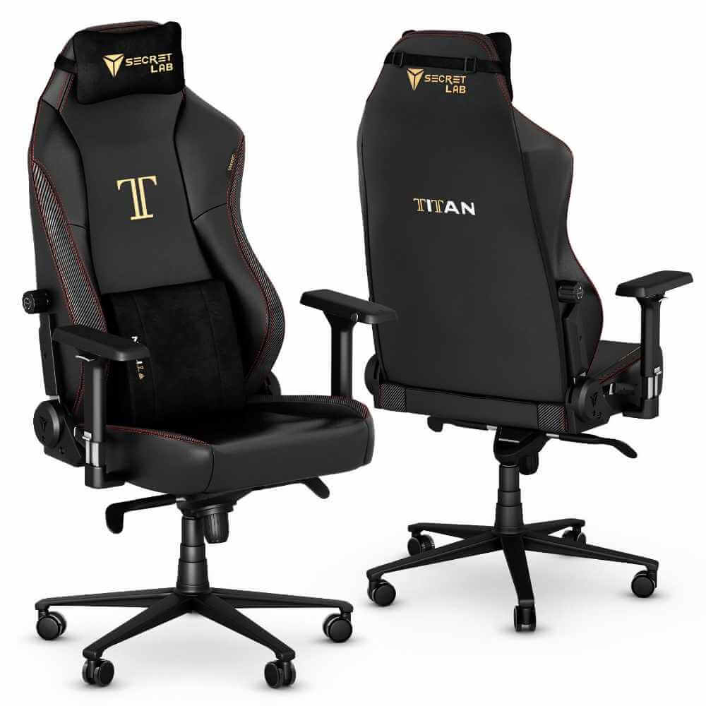 Secretlab TITAN 2020游戏椅 转椅3D模型（OBJ,FBX,MAX）