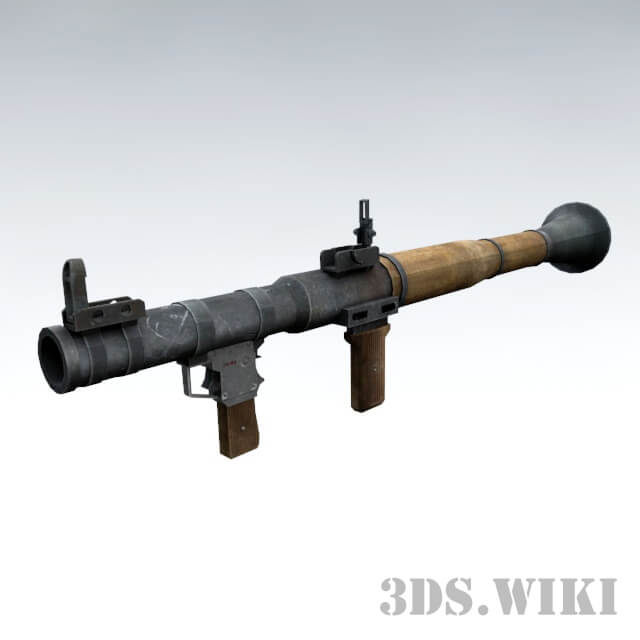 苏联RPG-7手持榴弹发射器3D模型（OBJ,FBX,MAX）