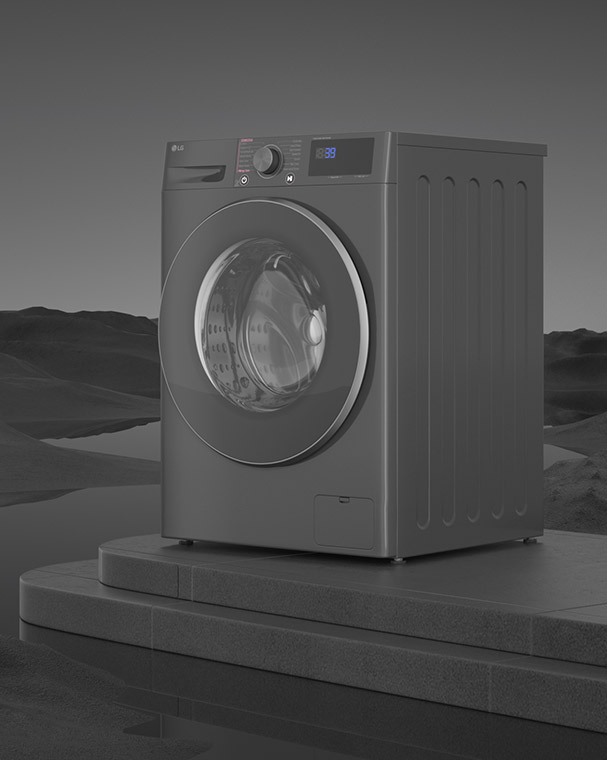 大气场景滚筒洗衣机C4D模型