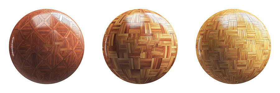 高质量PBR无缝木纹贴图木质地板贴图合集①（高速下载）木板图片