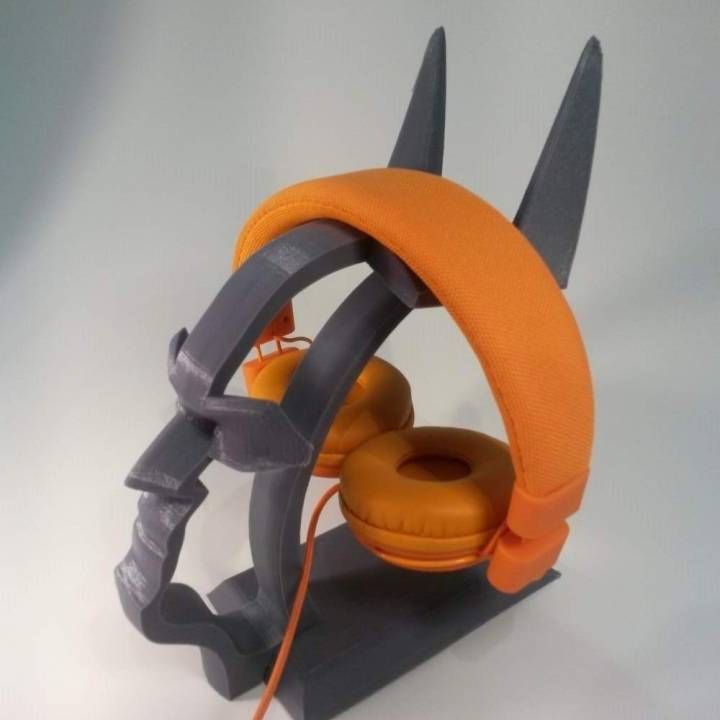 蝙蝠侠耳机架3d打印模型