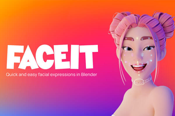 Blender脸部表情插件 Faceit release v2.0.15 免费下载