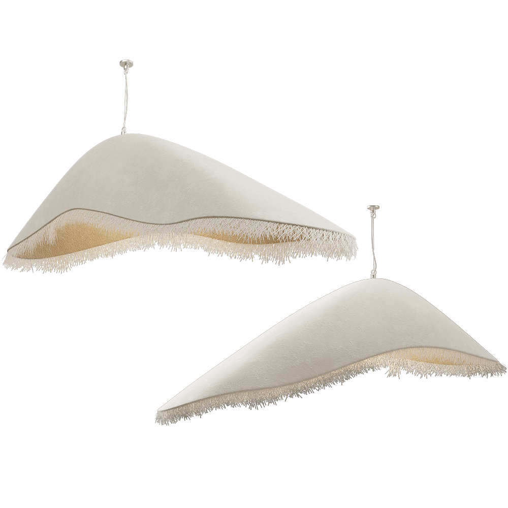 意大利Karman Moby Dick白鲸玻璃纤维吊灯3D模型（OBJ,FBX,MAX）
